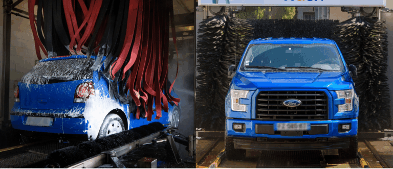 Tunnel de lavage ou rouleaux : quelles différences pour mon auto ?