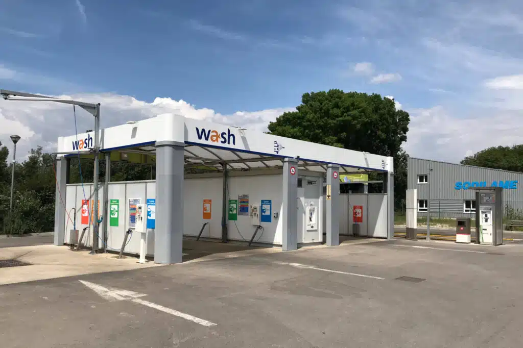 Intégration d'un centre de lavage wash