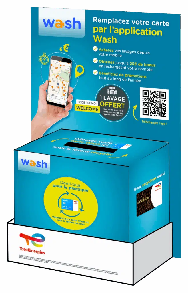 Recyclage carte Wash